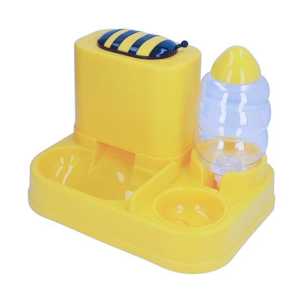 fashionable-cartoon-large-capacity-pet-two-in-one-feeder